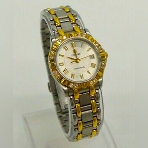 Diamond Bezel Concord Saratoga Ladies Watch